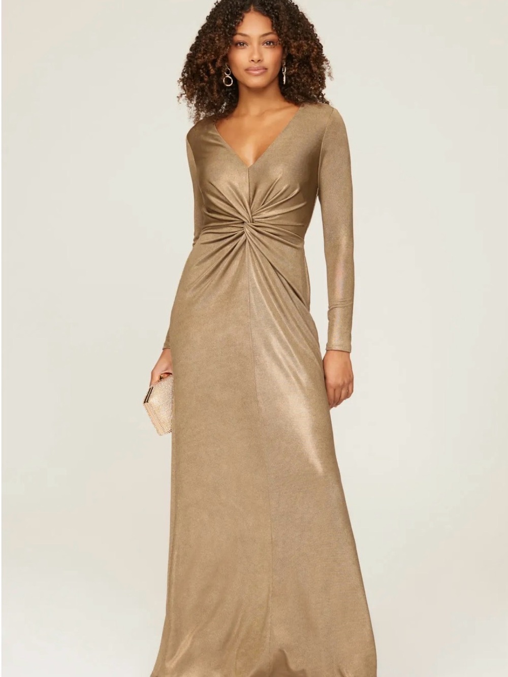NADIRA-LONG SLEEVE-GOWN